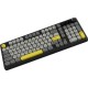 Клавиатура Ajazz AF98 Plus Wireless/Bluetooth/USB UA Black/Grey/Yellow (AF98-PLUS-BGY) Клавиатура Ajazz AF98 Plus Wireless/Bluetooth/USB UA Black/Grey/Yellow (AF98-PLUS-BGY)