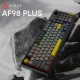 Клавиатура Ajazz AF98 Plus Wireless/Bluetooth/USB UA Black/Grey/Yellow (AF98-PLUS-BGY) Клавиатура Ajazz AF98 Plus Wireless/Bluetooth/USB UA Black/Grey/Yellow (AF98-PLUS-BGY)