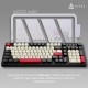 Клавиатура Ajazz AF98 Plus Wireless/Bluetooth/USB UA Black/White/Red (AF98-PLUS-BSR)