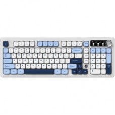 Клавиатура Ajazz AF98 Plus Wireless/Bluetooth/USB UA White/Blue (AF98-PLUS-GB)