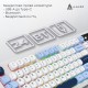 Клавиатура Ajazz AF98 Plus Wireless/Bluetooth/USB UA White/Blue (AF98-PLUS-GB) Клавиатура Ajazz AF98 Plus Wireless/Bluetooth/USB UA White/Blue (AF98-PLUS-GB)