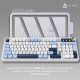 Клавиатура Ajazz AF98 Plus Wireless/Bluetooth/USB UA White/Blue (AF98-PLUS-GB) Клавиатура Ajazz AF98 Plus Wireless/Bluetooth/USB UA White/Blue (AF98-PLUS-GB)