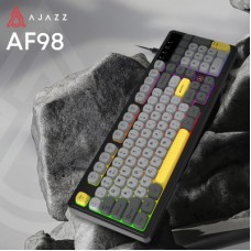 Клавіатура Ajazz AF98 USB UA Black/Grey/Yellow (AF98-BGY) Клавіатура Ajazz AF98 USB UA Black/Grey/Yellow (AF98-BGY) - Фото