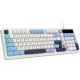 Клавиатура Ajazz AF98 USB UA White/Blue (AF98-GB) Клавиатура Ajazz AF98 USB UA White/Blue (AF98-GB)