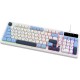 Клавиатура Ajazz AF98 USB UA White/Blue (AF98-GB) Клавиатура Ajazz AF98 USB UA White/Blue (AF98-GB)