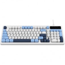 Клавіатура Ajazz AF98 USB UA White/Blue (AF98-GB) Клавіатура Ajazz AF98 USB UA White/Blue (AF98-GB) - Фото