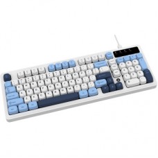 Клавіатура Ajazz AF98 USB UA White/Blue (AF98-GB) Клавіатура Ajazz AF98 USB UA White/Blue (AF98-GB) - Фото