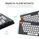 Клавиатура Ajazz SK985BO Bluetooth/Wireless UA Black/White (SK985BO)