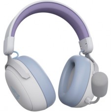 Навушники Ajazz AHM08 MAX 3-Mode White/Purple (AHM08-MAX-PWB) Навушники Ajazz AHM08 MAX 3-Mode White/Purple (AHM08-MAX-PWB) - Фото