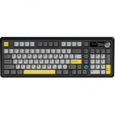 Клавиатура Ajazz AK980 V2 Gift Switch V2 Wireless/Bluetooth/USB UA Black/Grey/Yellow (AK980-V2-G-BGY) Клавиатура Ajazz AK980 V2 Gift Switch V2 Wireless/Bluetooth/USB UA Black/Grey/Yellow (AK980-V2-G-BGY) - Фото