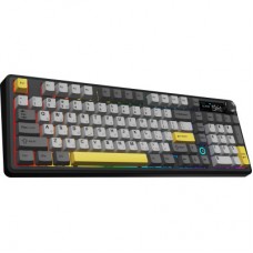 Клавиатура Ajazz AK980 V2 Gift Switch V2 Wireless/Bluetooth/USB UA Black/Grey/Yellow (AK980-V2-G-BGY) Клавиатура Ajazz AK980 V2 Gift Switch V2 Wireless/Bluetooth/USB UA Black/Grey/Yellow (AK980-V2-G-BGY) - Фото