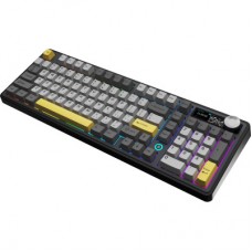 Клавиатура Ajazz AK980 V2 Gift Switch V2 Wireless/Bluetooth/USB UA Black/Grey/Yellow (AK980-V2-G-BGY) Клавиатура Ajazz AK980 V2 Gift Switch V2 Wireless/Bluetooth/USB UA Black/Grey/Yellow (AK980-V2-G-BGY) - Фото