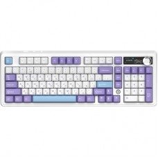 Клавіатура Ajazz Maillard V2 Maillard Switch Wireless/Bluetooth/USB UA Purple/White/Blue (AK980-V2-M-PWB) Клавіатура Ajazz Maillard V2 Maillard Switch Wireless/Bluetooth/USB UA Purple/White/Blue (AK980-V2-M-PWB) - Фото