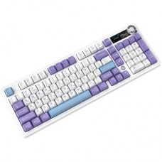Клавіатура Ajazz Maillard V2 Maillard Switch Wireless/Bluetooth/USB UA Purple/White/Blue (AK980-V2-M-PWB) Клавіатура Ajazz Maillard V2 Maillard Switch Wireless/Bluetooth/USB UA Purple/White/Blue (AK980-V2-M-PWB) - Фото