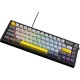 Клавиатура Ajazz AK650 Moon Yellow Switch USB UA Black/Grey/Yellow (AK650-MY-GWY) Клавиатура Ajazz AK650 Moon Yellow Switch USB UA Black/Grey/Yellow (AK650-MY-GWY)