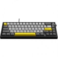 Клавиатура Ajazz AK650 Moon Yellow Switch USB UA Black/Grey/Yellow (AK650-MY-GWY) Клавиатура Ajazz AK650 Moon Yellow Switch USB UA Black/Grey/Yellow (AK650-MY-GWY) - Фото
