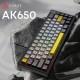 Клавиатура Ajazz AK650 Moon Yellow Switch USB UA Black/Grey/Yellow (AK650-MY-GWY) Клавиатура Ajazz AK650 Moon Yellow Switch USB UA Black/Grey/Yellow (AK650-MY-GWY)