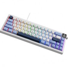 Клавіатура Ajazz AK650 Sea Salt Switch USB UA White/Blue (AK650-SS-BWB) Клавіатура Ajazz AK650 Sea Salt Switch USB UA White/Blue (AK650-SS-BWB) - Фото