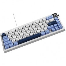 Клавіатура Ajazz AK650 Sea Salt Switch USB UA White/Blue (AK650-SS-BWB) Клавіатура Ajazz AK650 Sea Salt Switch USB UA White/Blue (AK650-SS-BWB) - Фото