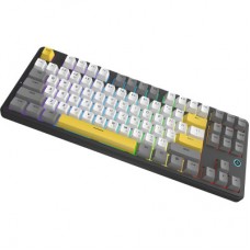 Клавиатура Ajazz AK870 V2 Flying Fish Switch USB UA Black/Grey/Yellow (AK870-V2-FF-BGY) Клавиатура Ajazz AK870 V2 Flying Fish Switch USB UA Black/Grey/Yellow (AK870-V2-FF-BGY) - Фото