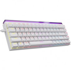 Клавіатура Ajazz NK68 Red Switch USB UA White (NK68-R-W) Клавіатура Ajazz NK68 Red Switch USB UA White (NK68-R-W) - Фото