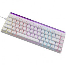 Клавіатура Ajazz NK68 Red Switch USB UA White (NK68-R-W) Клавіатура Ajazz NK68 Red Switch USB UA White (NK68-R-W) - Фото