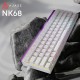 Клавиатура Ajazz NK68 Red Switch USB UA White (NK68-R-W) Клавиатура Ajazz NK68 Red Switch USB UA White (NK68-R-W)