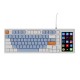 Клавіатура Ajazz AKP815 RGB Red Switch USB UA White/Blue (AKP815-R-WBO)