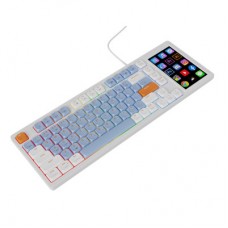 Клавіатура Ajazz AKP815 RGB Red Switch USB UA White/Blue (AKP815-R-WBO) Клавіатура Ajazz AKP815 RGB Red Switch USB UA White/Blue (AKP815-R-WBO) - Фото