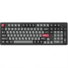Клавиатура GamePro Asgard Drakkar Keychron Super Red Switch Wireless/Bluetooth/USB UA Black (MK305BK) - Фото