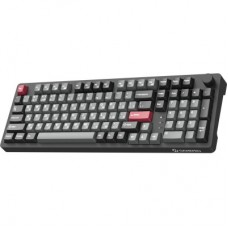 Клавиатура GamePro Asgard Drakkar Keychron Super Red Switch Wireless/Bluetooth/USB UA Black (MK305BK) - Фото