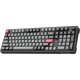 Клавиатура GamePro Asgard Drakkar Keychron Super Red Switch Wireless/Bluetooth/USB UA Black (MK305BK)