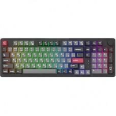 Клавиатура GamePro Asgard Drakkar Keychron Super Red Switch Wireless/Bluetooth/USB UA Black (MK305BK) - Фото