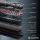 Клавиатура GamePro Asgard Drakkar Keychron Super Red Switch Wireless/Bluetooth/USB UA Black (MK305BK)