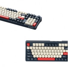 Клавиатура GamePro Asgard Drakkar Keychron Super Red Switch Wireless/Bluetooth/USB UA Blue (MK305BL) - Фото