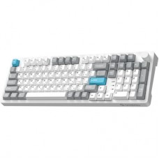 Клавиатура GamePro Asgard Drakkar Keychron Super Red Switch Wireless/Bluetooth/USB UA White (MK305WH) - Фото