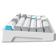 Клавиатура GamePro Asgard Drakkar Keychron Super Red Switch Wireless/Bluetooth/USB UA White (MK305WH) - Фото