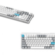 Клавиатура GamePro Asgard Drakkar Keychron Super Red Switch Wireless/Bluetooth/USB UA White (MK305WH) - Фото