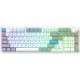 Клавиатура GamePro Asgard Drakkar Keychron Super Red Switch Wireless/Bluetooth/USB UA White (MK305WH)
