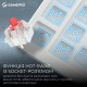 Клавиатура GamePro Asgard Drakkar Keychron Super Red Switch Wireless/Bluetooth/USB UA White (MK305WH)