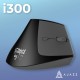 Мышка Ajazz i300 Wireless/Bluetooth/USB Black (i300-B)