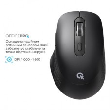 Мышка OfficePro M265B Wireless/Bluetooth Silent Click Black (M265B) - Фото