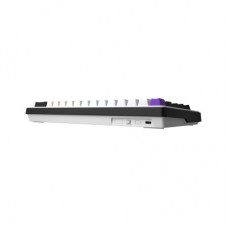 Клавіатура Hator Hellyberry HK60 Mechanical Linear RGB USB UA White/Violet (HK60) - Фото