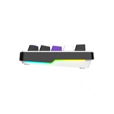 Клавіатура Hator Hellyberry HK60 Mechanical Linear RGB USB UA White/Violet (HK60) - Фото