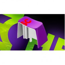 Клавиатура Hator Hellyberry HK60 Mechanical Linear RGB Wireless/Bluetooth/USB UA White/Violet (HK60_wireless) - Фото