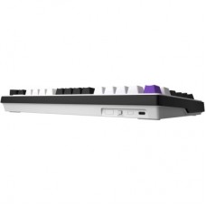 Клавіатура Hator Hellyberry HK75 Mechanical Linear RGB USB UA White/Violet (HK75) - Фото