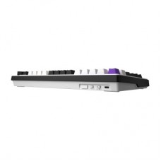 Клавиатура Hator Hellyberry HK75 Mechanical Linear RGB Wireless/Bluetooth/USB UA White/Violet (HK75_wireless) - Фото