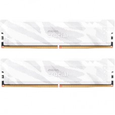 Модуль пам'яті для комп'ютера DDR5 32 GB (2x16GB) 6400 MHz Pro Overclocking White Micron (CP2K16G64C32U5W)