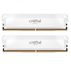 Модуль пам'яті для комп'ютера DDR5 64 GB (2x32GB) 6400 MHz Pro Overclocking White Micron (CP2K32G64C40U5W)