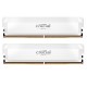 Модуль пам'яті для комп'ютера DDR5 64 GB (2x32GB) 6400 MHz Pro Overclocking White Micron (CP2K32G64C40U5W)